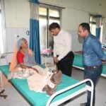 कलेक्टर ने सहसपुर लोहारा सीएचसी का किया निरीक्षण, व्यवस्थाओं को बेहतर बनाने के दिए निर्देश