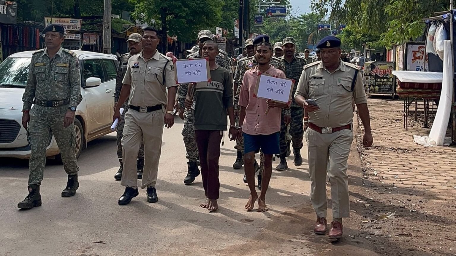 पुलिस की बड़ी सफलता: दो चोर और रिसीवर गिरफ्तार, चोरी का संपूर्ण माल बरामद