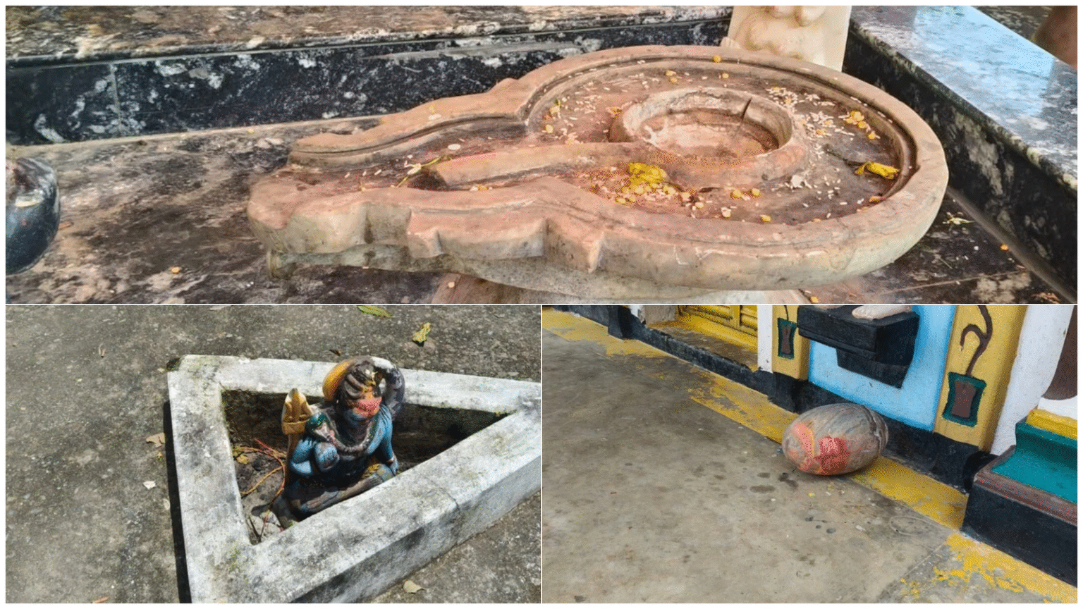 कवर्धा में अज्ञात बदमाशों ने मंदिर में की तोड़फोड़, शिवलिंग खंडित कर मंदिर को पहुंचाया नुकसान, घटना के बाद गांव में भारी आक्रोश